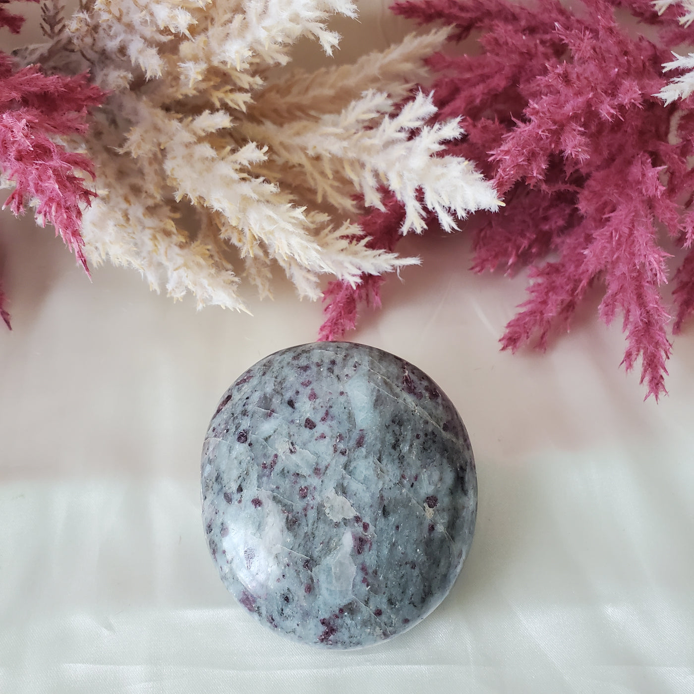 XL Pink Tourmaline Palmstone