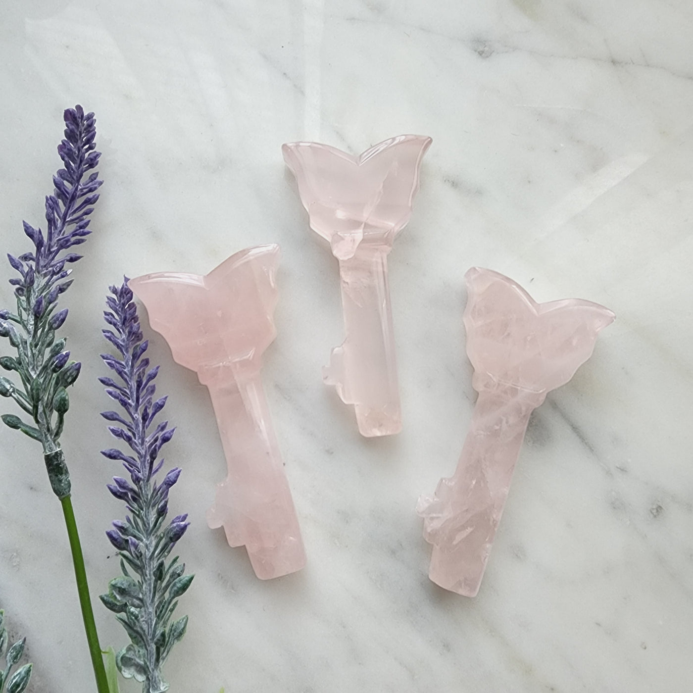 Rose Quartz Key