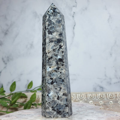 XL Larvikite Tower