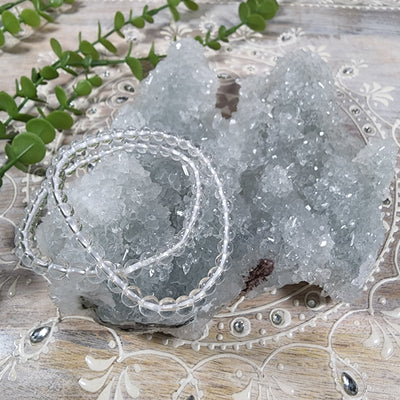 Clear Quartz Bracelet - 5mm