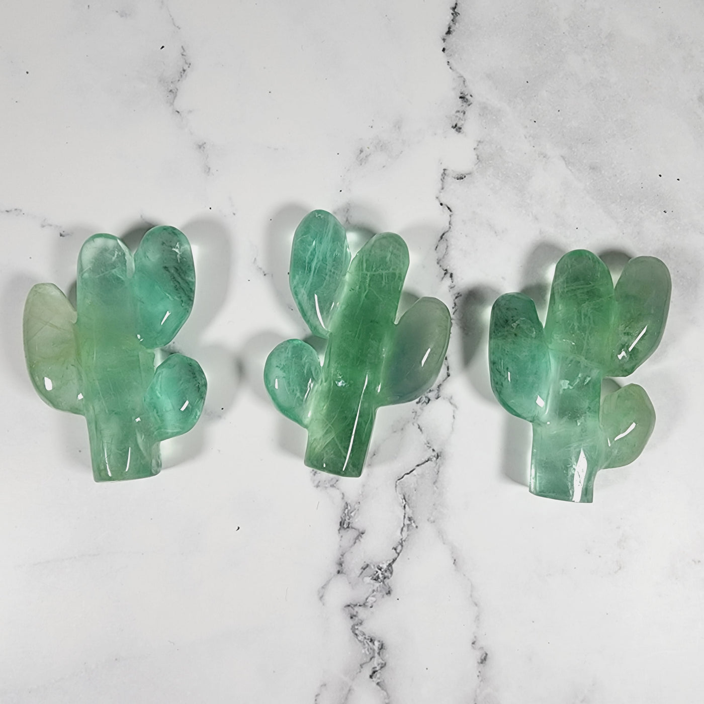 Green Fluorite Cactus