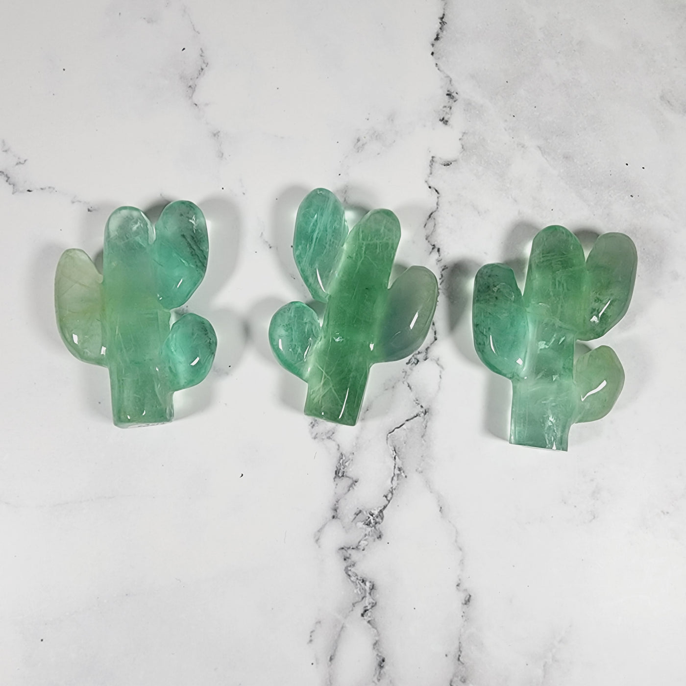 Green Fluorite Cactus