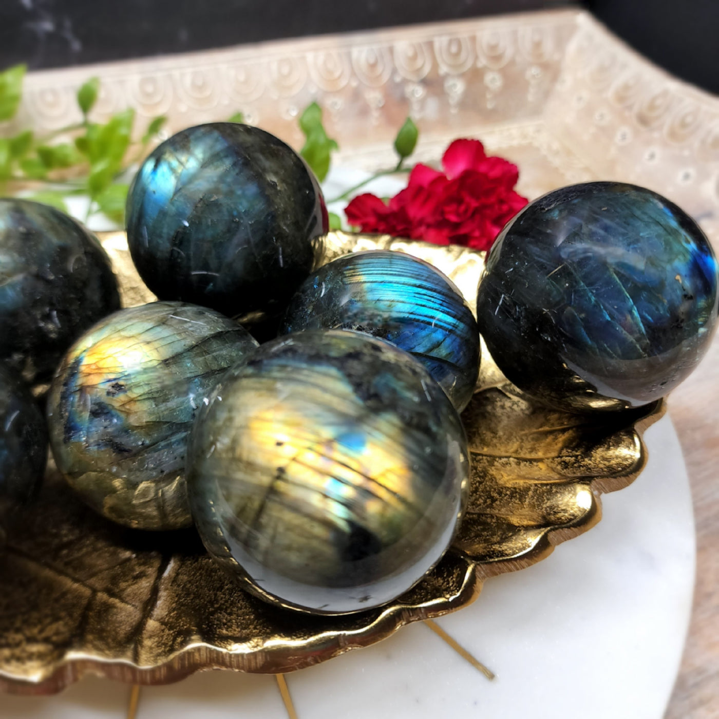 Labradorite Sphere