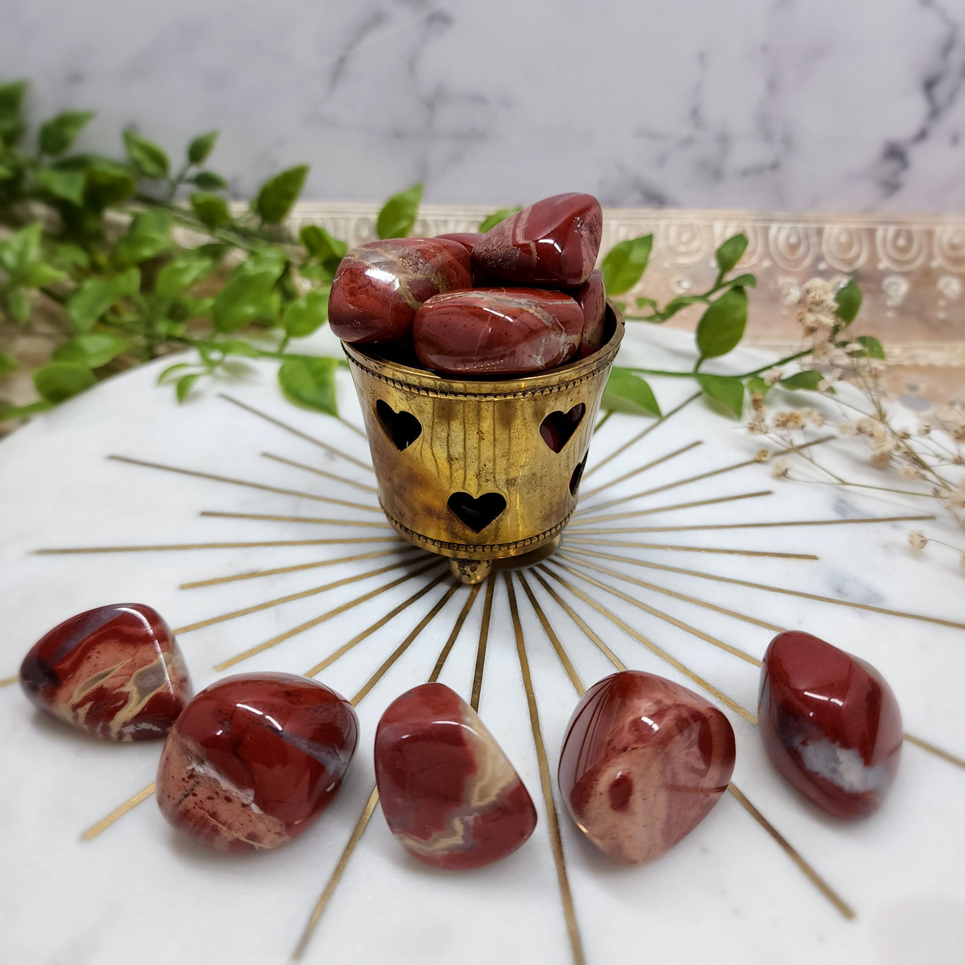 Red Jasper Tumble