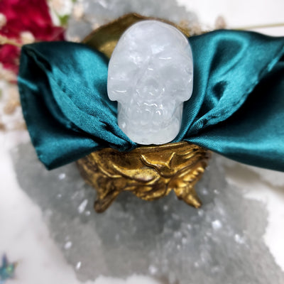 Clear Quartz Skull