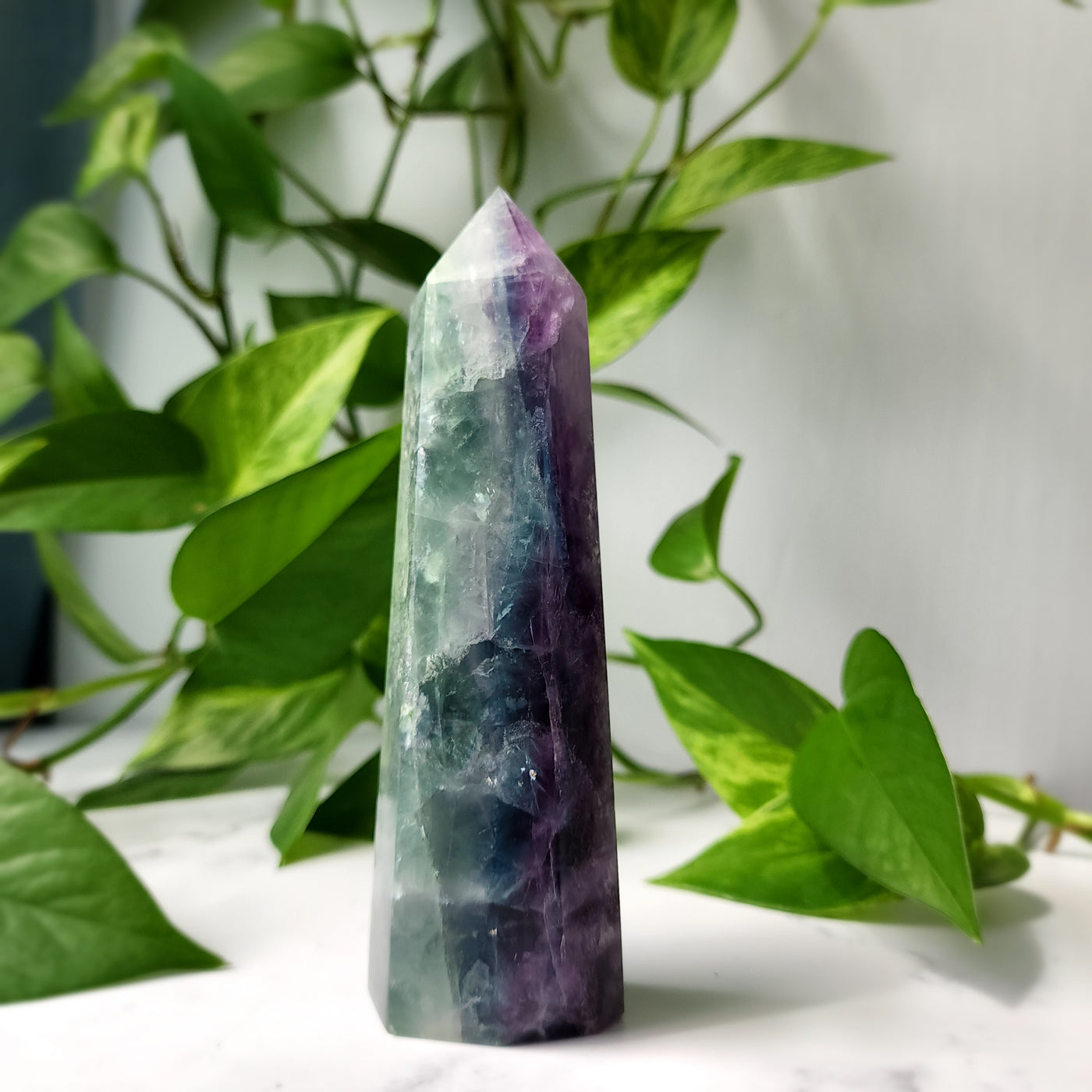 Rainbow Fluorite Tower