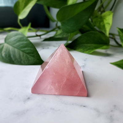 Rose Quartz Pyramid