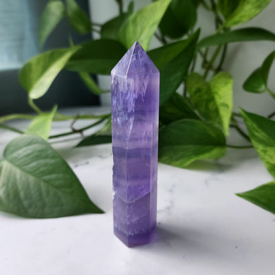 Purple Fluorite Tower