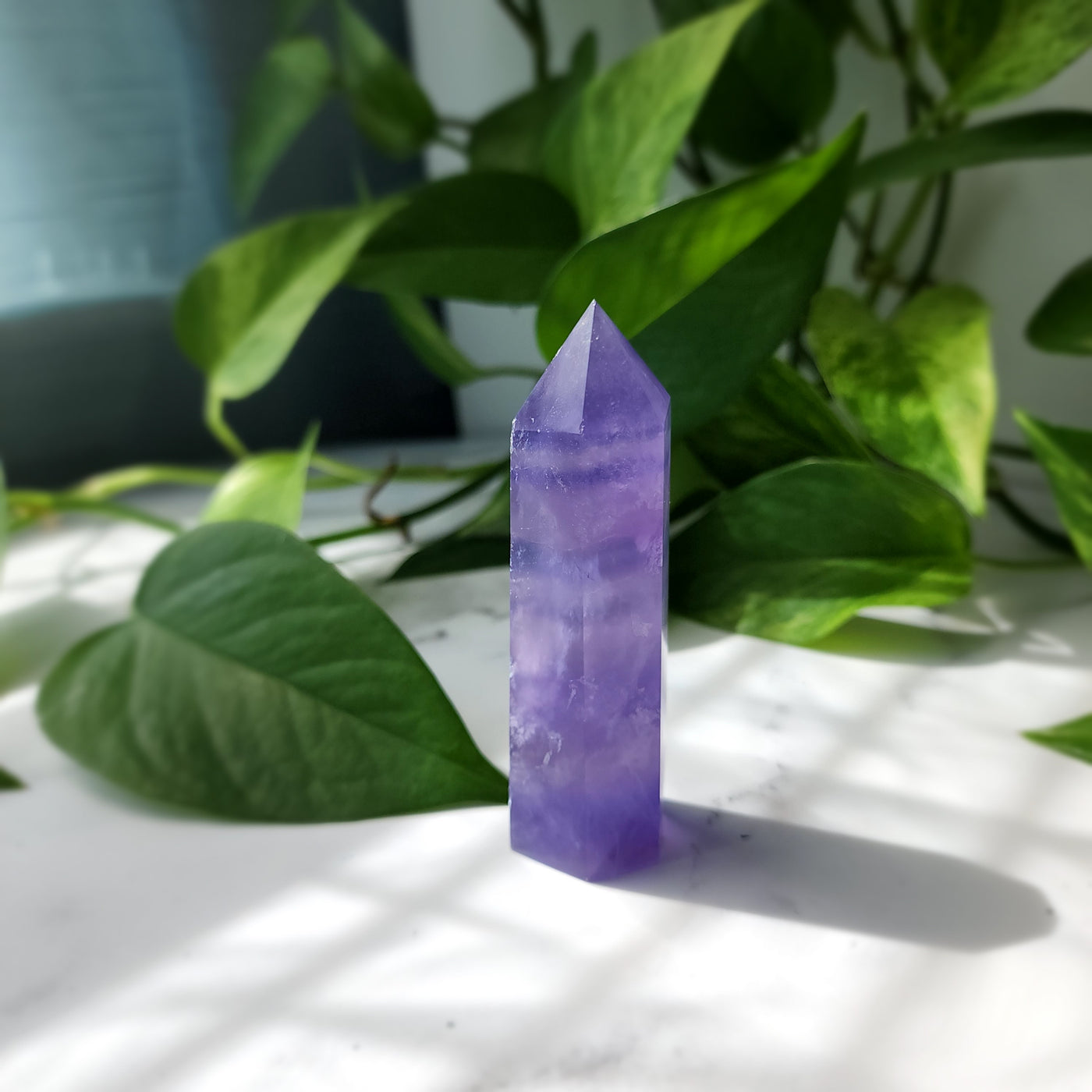 Purple Fluorite Tower