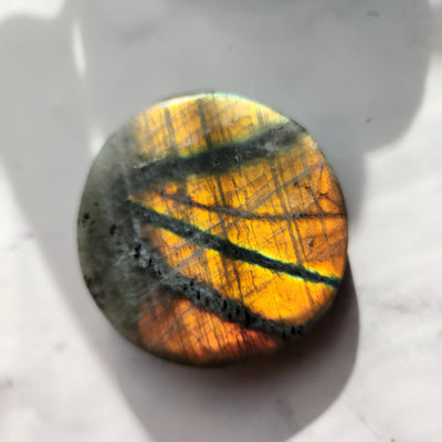 Sunset Labradorite Moon & Sun