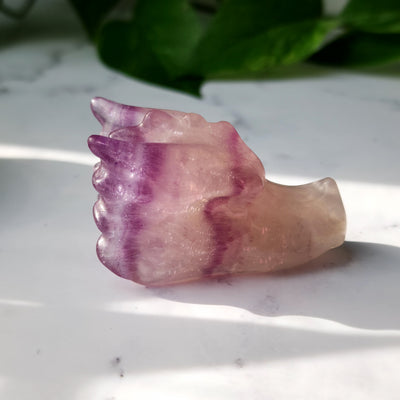 Magenta Fluorite Dragon