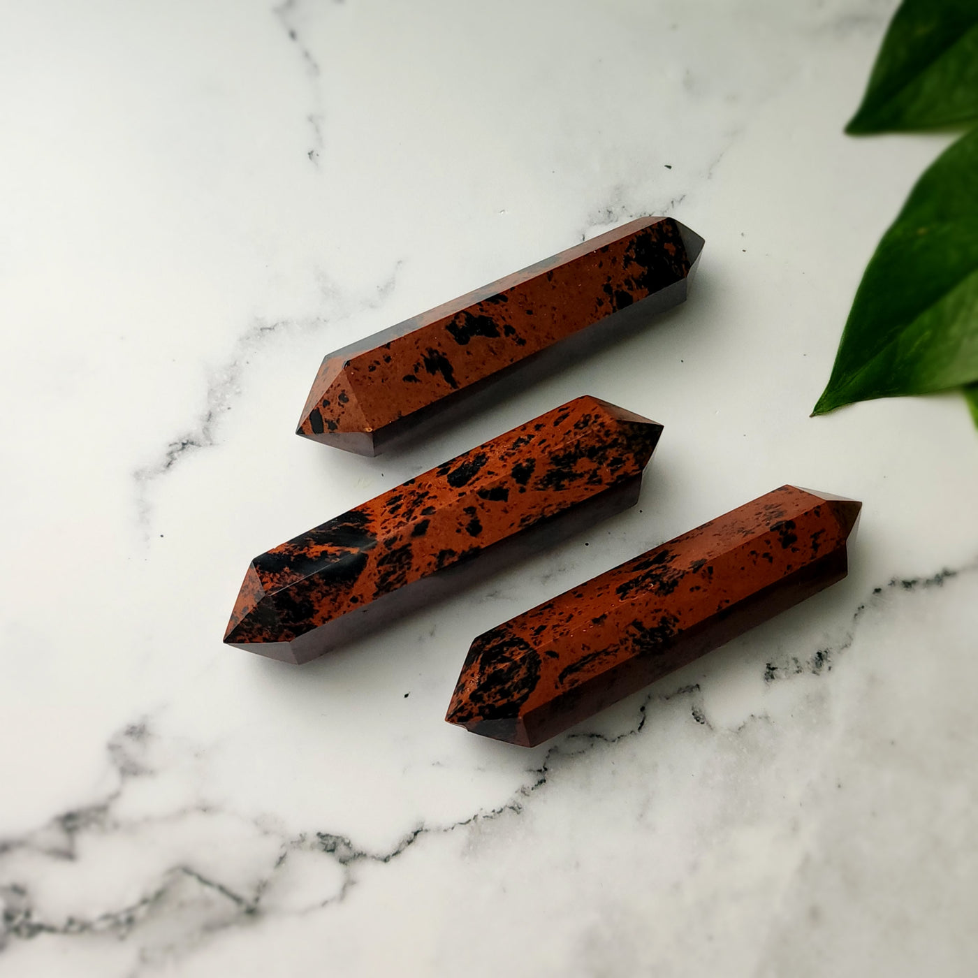 Mahogany Obsidian Double Terminated Point