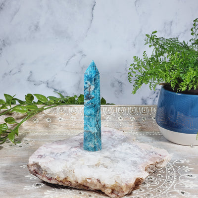Blue Apatite Tower