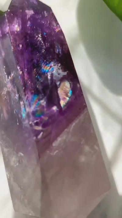 Amethyst Double Terminated Point
